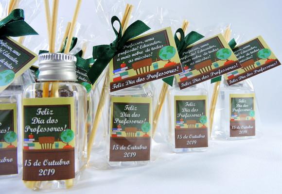 Lembrancinha Dia dos Professores Mini Difusor Varetas Aroma