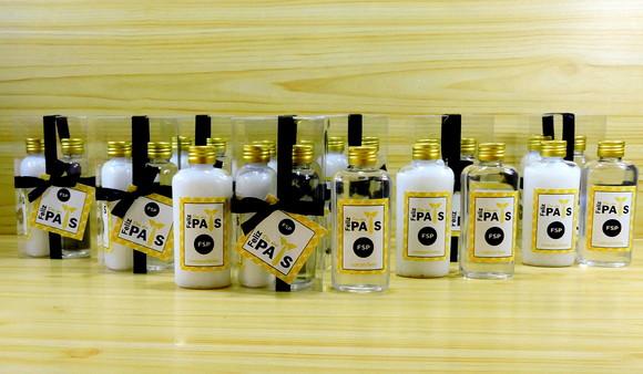 Lembrancinha Dia Pais Kit Higiene Padrinhos Personalizada