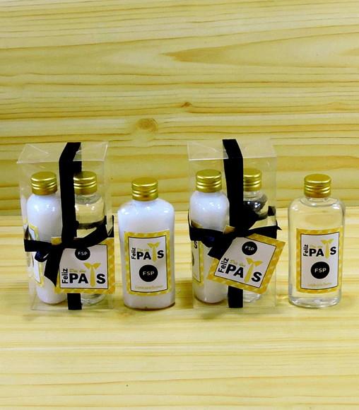 Lembrancinha Dia Pais Kit Higiene Padrinhos Personalizada