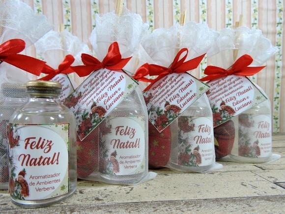Lembrancinha Difusor e Sachê Boas Festas