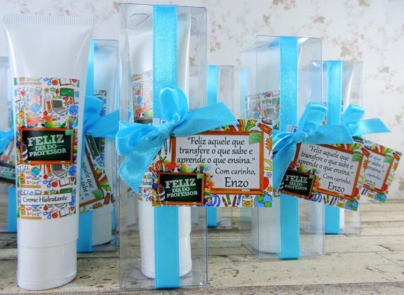 Lembrancinha Hidratante para as Mãos Dia do Professor