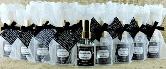 Lembrancinha Home Spray Chá de Casa Nova