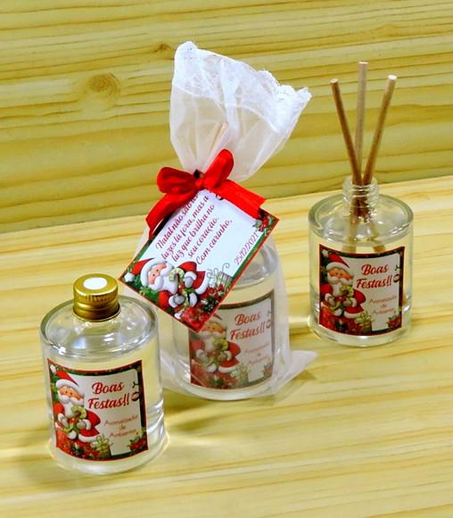 Lembrancinha Min Difusor Varetas Natal Amigo Secreto Brinde