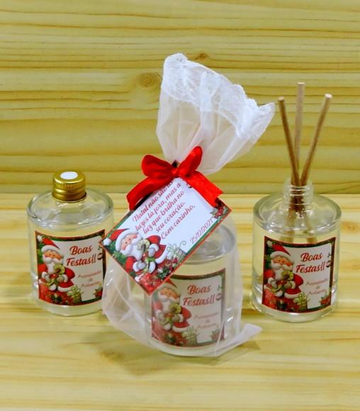 Lembrancinha Min Difusor Varetas Natal Amigo Secreto Brinde