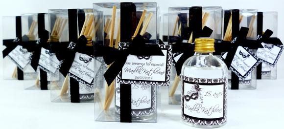 Lembrancinha Mini Aromatizador 15 Anos