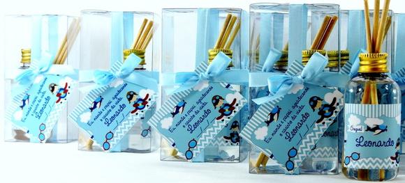Lembrancinha Mini Aromatizador 60 ml Aviador