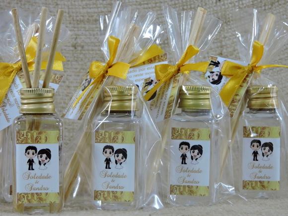 Lembrancinha Mini Aromatizador Casamento