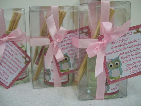 Lembrancinha Mini Aromatizador Corujinha
