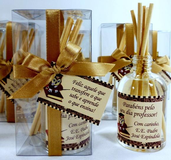 Lembrancinha Mini Aromatizador Dia dos Professores Professor