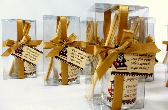 Lembrancinha Mini Aromatizador Dia dos Professores Professor
