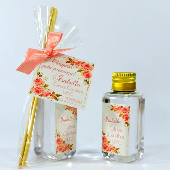 Lembrancinha Mini Aromatizador Difusor Varetas Formatura