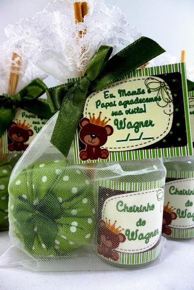 Lembrancinha Mini Aromatizador e Sachê