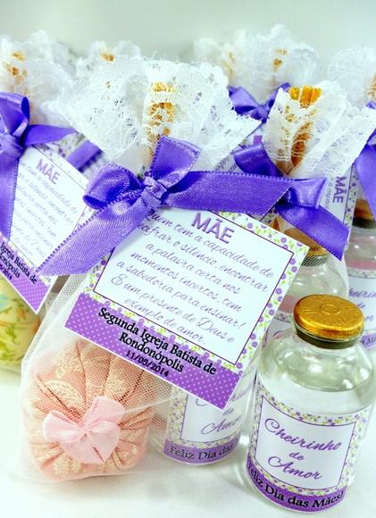 Lembrancinha Mini Aromatizador e Sachê