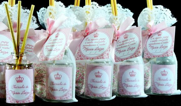 Lembrancinha Mini Aromatizador e Sachê