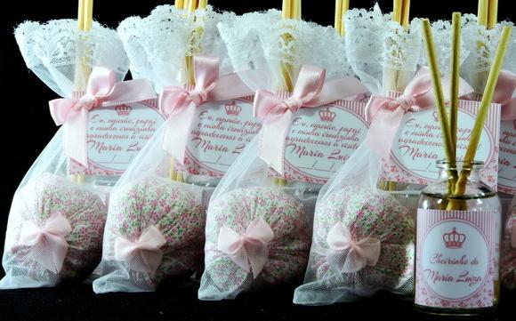 Lembrancinha Mini Aromatizador e Sachê