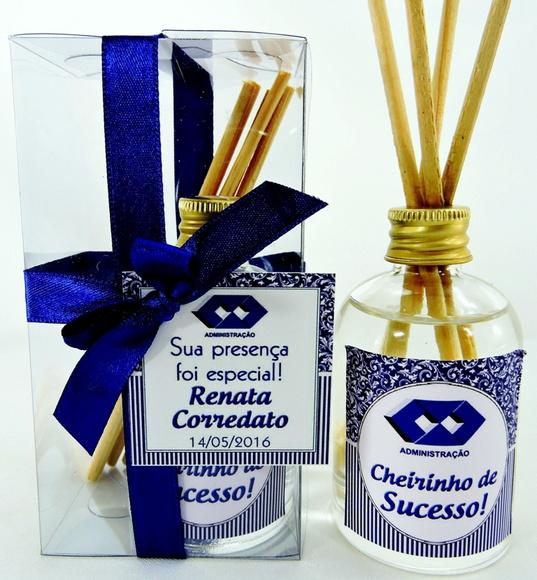 Lembrancinha Mini Aromatizante 60 Formatura