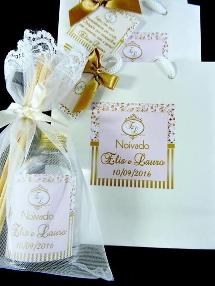Lembrancinha Mini Aromatizante Difusor Varetas Noivado