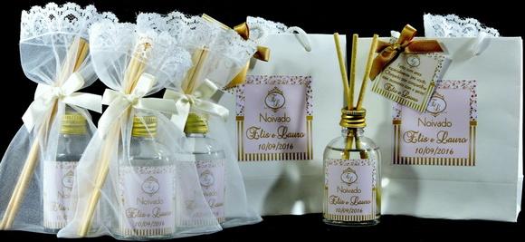 Lembrancinha Mini Aromatizante Difusor Varetas Noivado