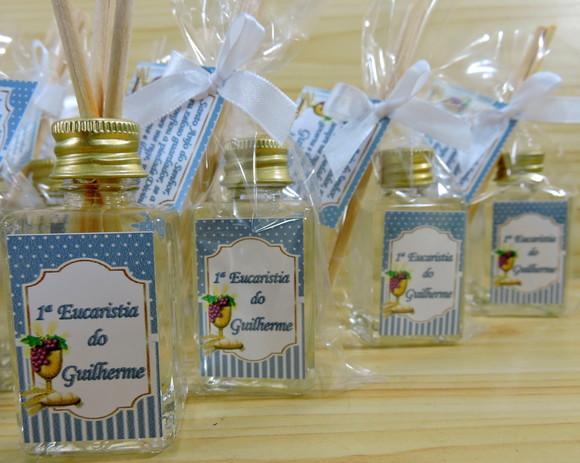 Lembrancinha Mini Aromatizante Primeira Eucaristia Comunhão