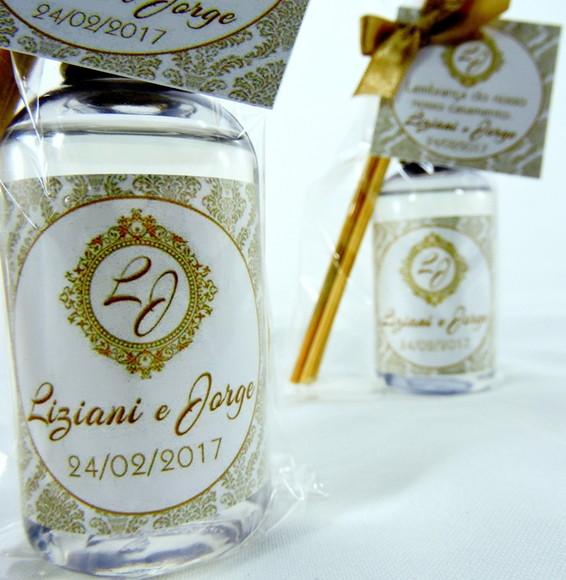 Lembrancinha Mini Aromatizante Varetas de Casamento