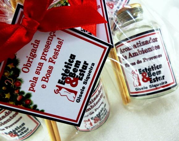 Lembrancinha Mini Difusor de Natal