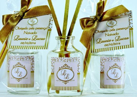 Lembrancinha Mini Difusor de Noivado