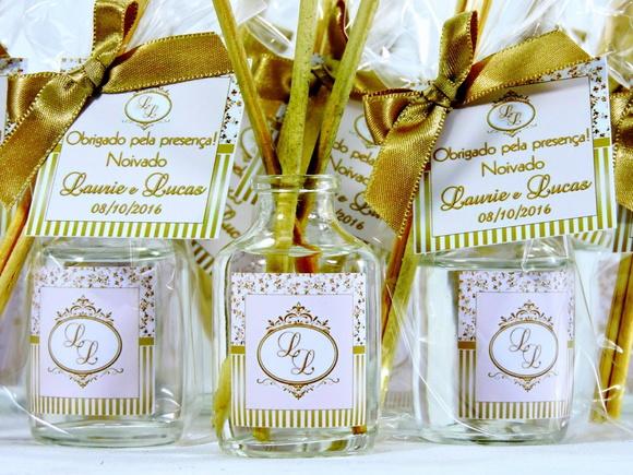 Lembrancinha Mini Difusor de Noivado