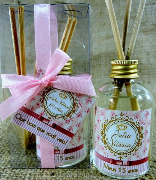 Lembrancinha Mini Difusor Debutante 15 Anos Coroa