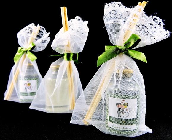 Lembrancinha Mini Difusor na Organza
