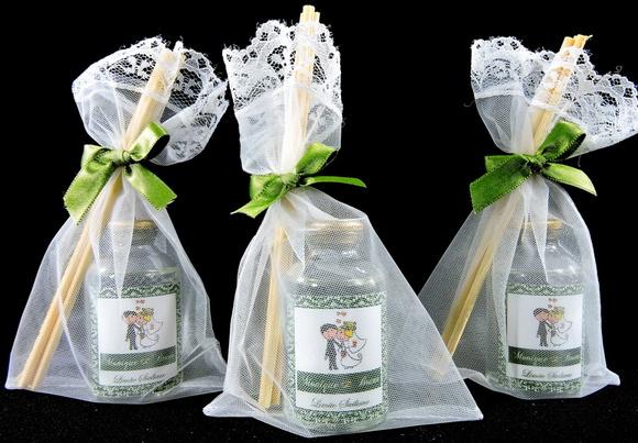 Lembrancinha Mini Difusor na Organza