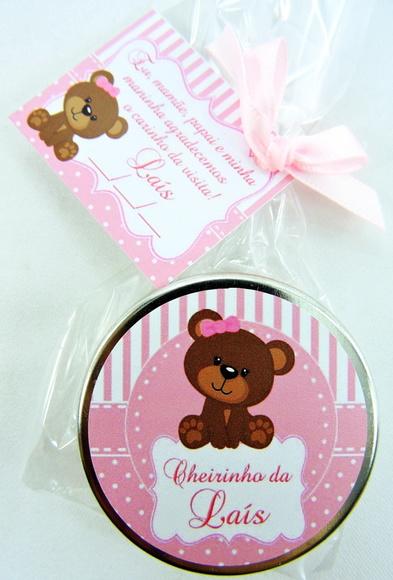 Lembrancinha Nascimento Pezinhos Cheirinho de Bebê