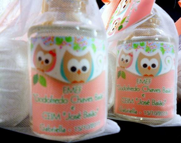 Lembrancinha Sachê e Mini Aromatizante Dia do Professor