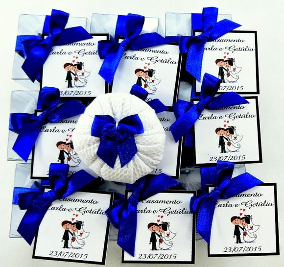 Lembrancinha Sachê Perfumado na Caixinha Casamento