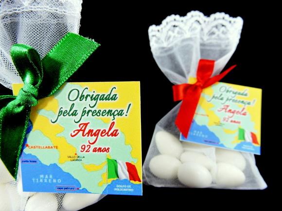 Lembrancinhas de Aniversário Amêndoas