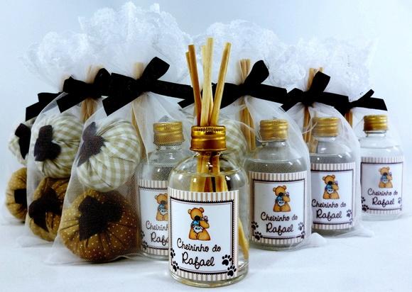 Mini Aromatizador e Dois Sachês