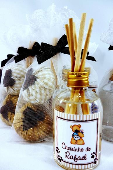 Mini Aromatizador e Dois Sachês