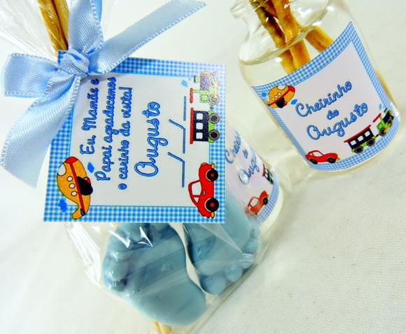Mini Aromatizador e Pézinho de Sabonete