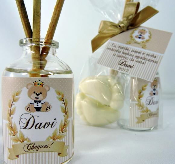Mini Aromatizador e Pézinho de Sabonete