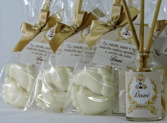 Mini Aromatizador e Pézinho de Sabonete