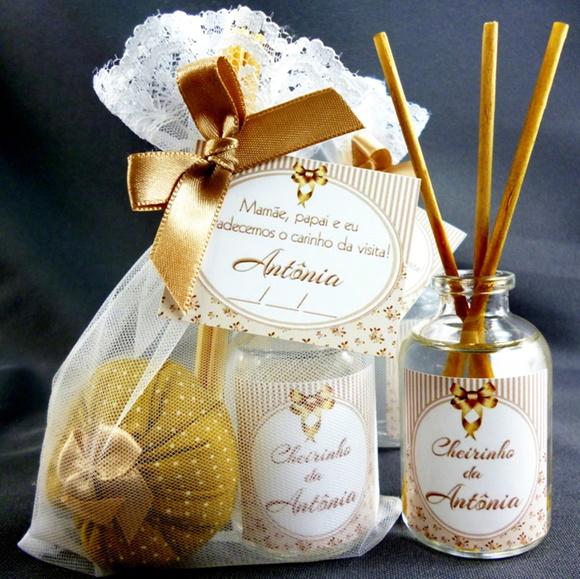 Mini Aromatizador e Sachê- Nascimeto
