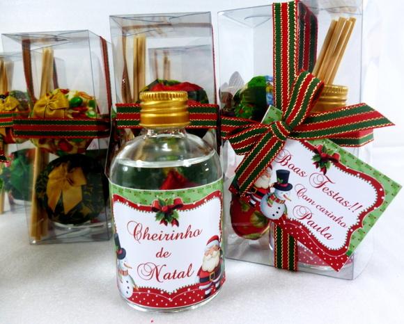 Mini Aromatizador Lembrancinha de Natal
