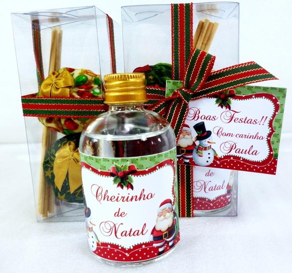 Mini Aromatizador Lembrancinha de Natal