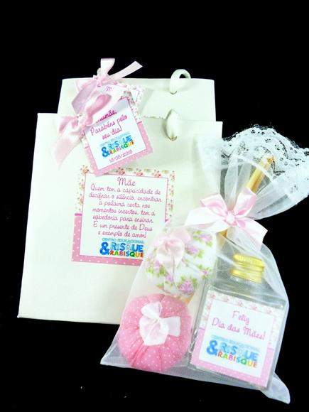 Mini Aromatizador na Sacolinha Branca