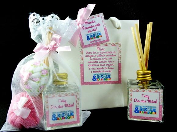 Mini Aromatizador na Sacolinha Branca