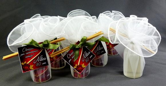 Mini Aromatizador no Lenço de Organza