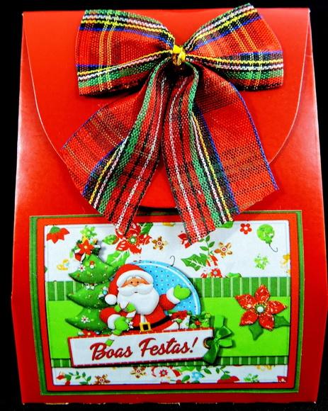 Sachê de Natal e Hidratante na Caixinha