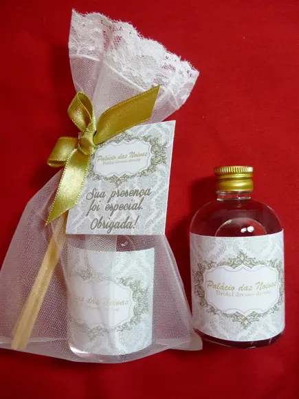 Aromatizador com Varetas na Organza