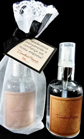 Home Spray na Organza Brinde Corporativo