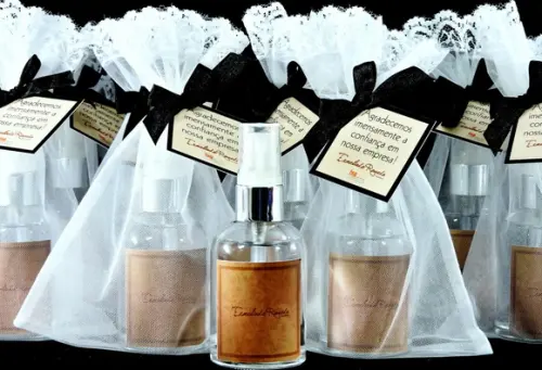 Home Spray na Organza Brinde Corporativo