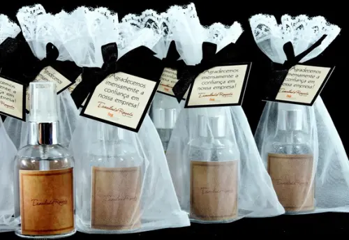 Home Spray na Organza Brinde Corporativo
